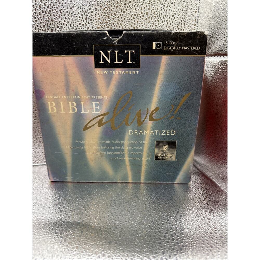 Bible Alive Dramatized NLT New Testament 15 CDs Digitally Mastered
